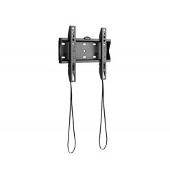 TV-Wall Mount for 23-42-- Gembird -WM-42F-01-, Fixed, max. 30 kg, Distance TV to Wall: 24 mm, max. VESA 200 x 200, Black